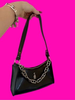Steve Madden Black Shoulder Bag